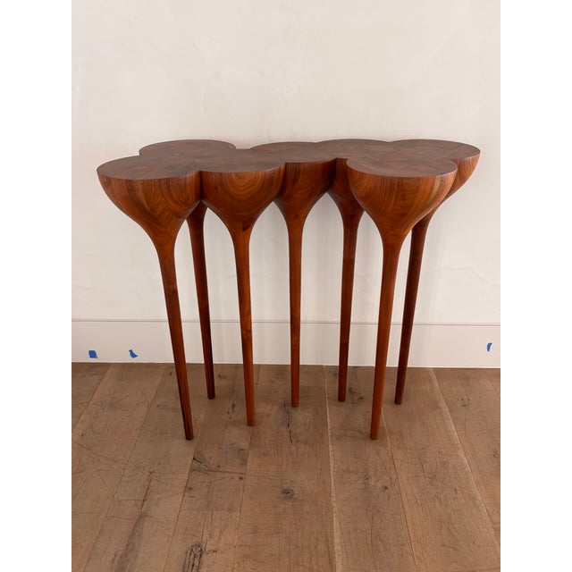 Agrippas 7 Leg Esgrimas Console Table For Sale - Image 4 of 8