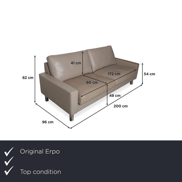 The erpo cl 500 sofa is a prime example of german engineering in furniture design. Erpo stands for seating culture at its...