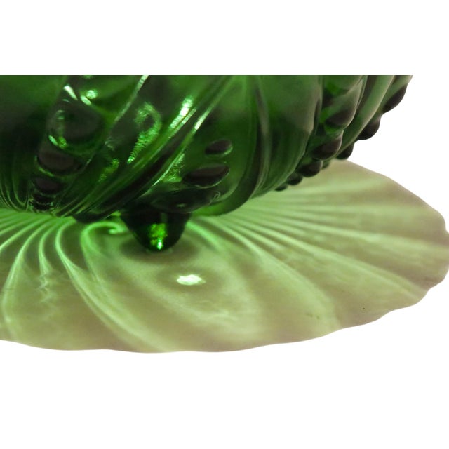 Emerald 1940’s Anchor Hocking Emerald Green “Inspiration” Glass Bowls Set, 11pcs For Sale - Image 8 of 9