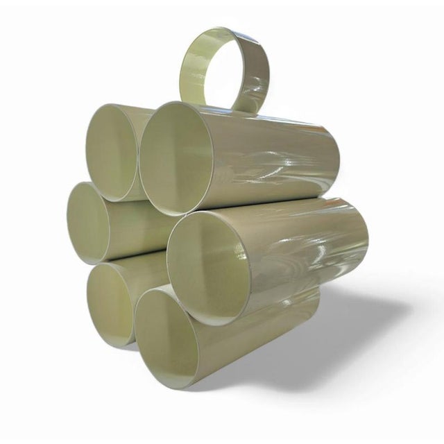 Mid-Century Space Age White Model 6635 Newspaper Stand from Opal, Germany, 1970s For Sale - Image 14 of 14