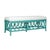Not Yet Made - Made To Order Lillian Bench - Turquoise For Sale - Image 5 of 8
