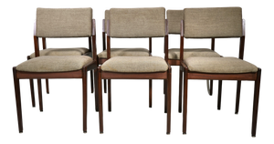 Model 641P Teak Dining Room Chairs by Rudolf Glatzel for Thonet, 1962, Set of 6