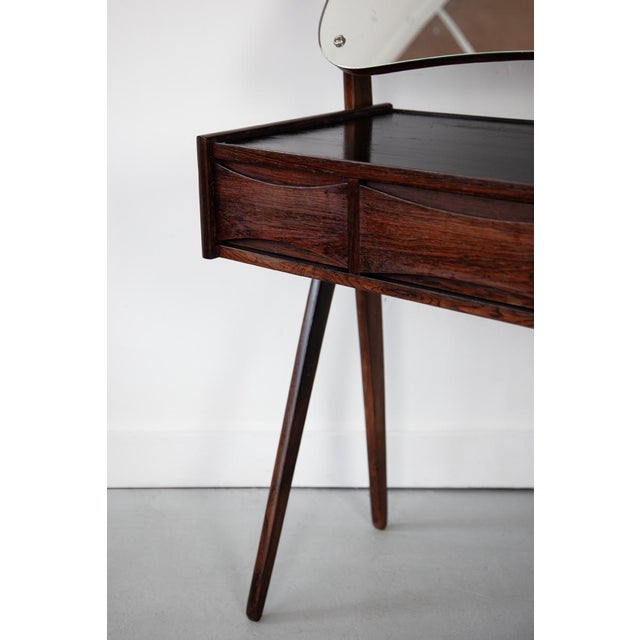 Mid-Century Modern Vintage Danish Dressing Table by Arne Vodder for Oelholm Moebelfabrik, 1950s For Sale - Image 3 of 8