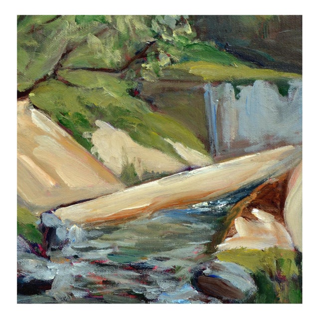American Big Sur Stream Landscape - By Weaver For Sale - Image 3 of 4