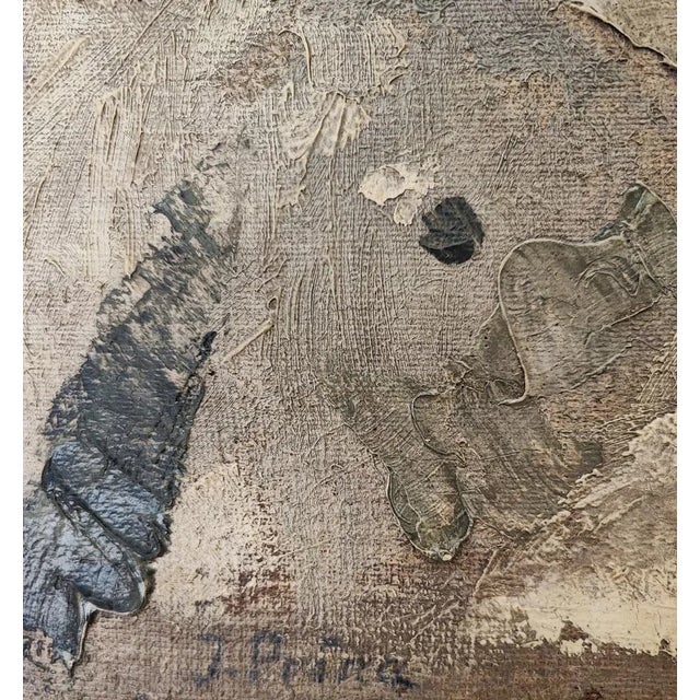 Modern André Julien Prina, Jeune Femme Assise au Collier de Perles, Oil on Canvas, Framed For Sale - Image 3 of 12