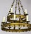 Mid 20th Century Tudor Style 2-Tier Tole Ring Chandelier For Sale - Image 11 of 12