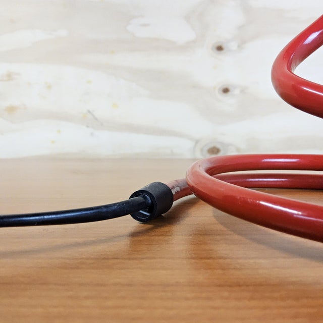 Vintage Spiral Table Light, 1980s For Sale - Image 10 of 15