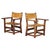 Spanish Beechwood Armchairs with Patinated Cognac Leather, 1950s, Set of 2 For Sale - Image 10 of 10