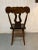 American 19th Century Wooden Plank Bottom Chair For Sale - Image 3 of 6