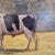 Roger Griboval, Rouen School Cow, 1980s, Oil on Board For Sale - Image 14 of 18