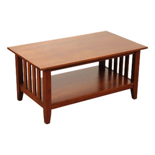 Ethan Allen 'American Impressions' Cherry Coffee Table For Sale