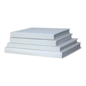Decorative Books - Snowfall Coffee Table Stack - 4 White Books
