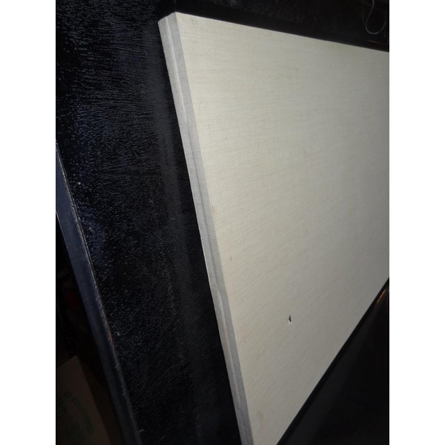 Rare Vintage Japanese Two Panel Landscape Folding Screen For Sale In New York - Image 6 of 8