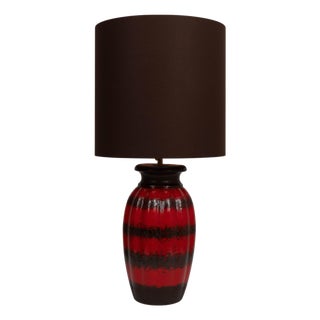 20th Century German Ceramic Table Lamp For Sale