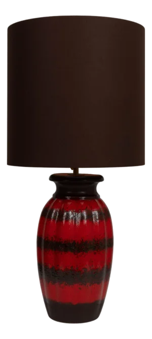 20th Century German Ceramic Table Lamp