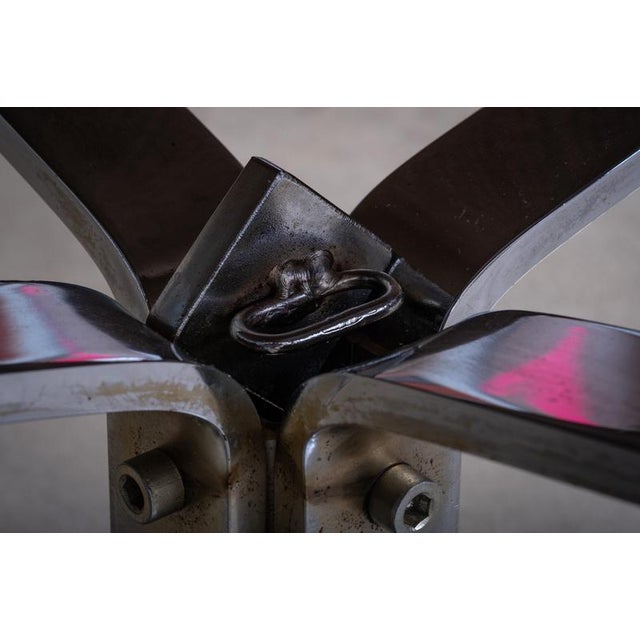 Superstar Armchairs in Leather with Steel Frames, 1970s, Set of 2 For Sale - Image 15 of 17