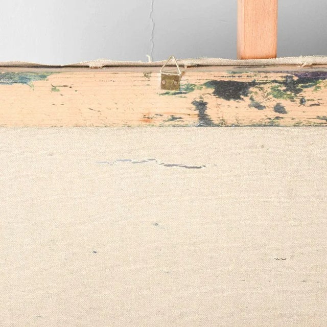 Lucilla Paolini, Modern Composition, 1994, Canvas Painting For Sale - Image 10 of 18