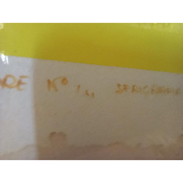 Red Fortunato Depero for Area Studio, Smoker N1 Lucky, 1980s, Color Lithograph For Sale - Image 8 of 12