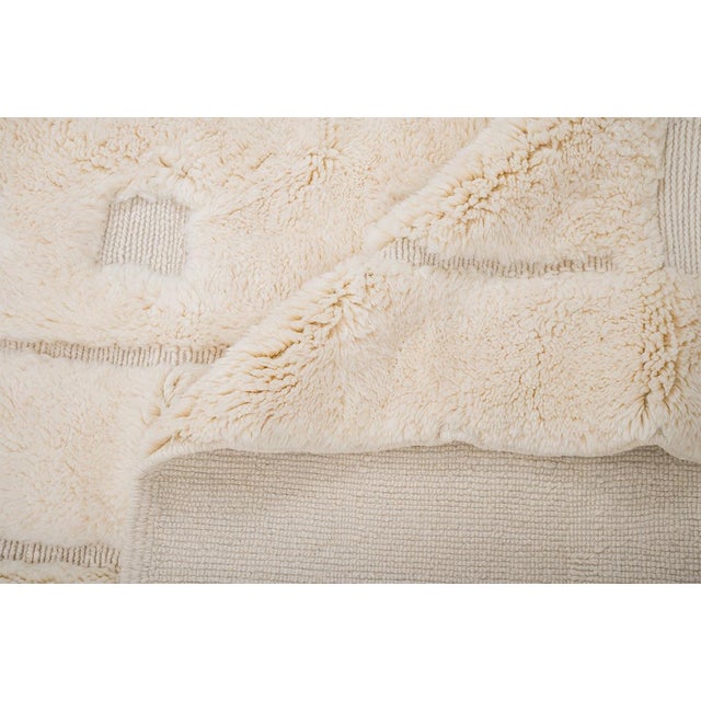 Hand-Knotted Wool Rug by Azele Studio For Sale - Image 6 of 11