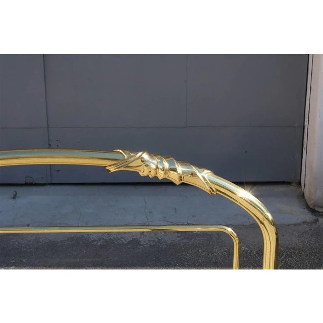 1970s Bed in Solid Brass from Lipparini, 1970s For Sale - Image 5 of 18