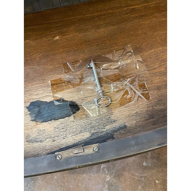 Black 19th Century Swedish Empire Style Painted Black Chest For Sale - Image 8 of 10