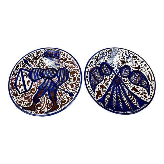 Vintage Manises, Spain Plates For Sale