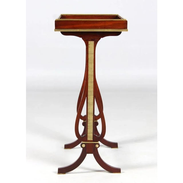 Metal Louis XVI Vide-Poche Side Table, Paris, France, 1785 For Sale - Image 7 of 10