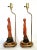 Lamp Pair by Borghese 1960s Signed & Restored - New Shades For Sale - Image 12 of 18