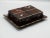 An early circa 1900's English (Chinese Export) lacquered games box and tray. It is handcrafted of papier mache and...