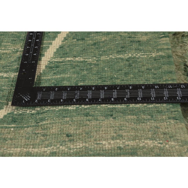 Textile Contemporary Beni Mrirt Moroccan Rug, 08'01 X 11'01 For Sale - Image 7 of 10