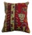 Red Antique Turkish Rug Pillow For Sale