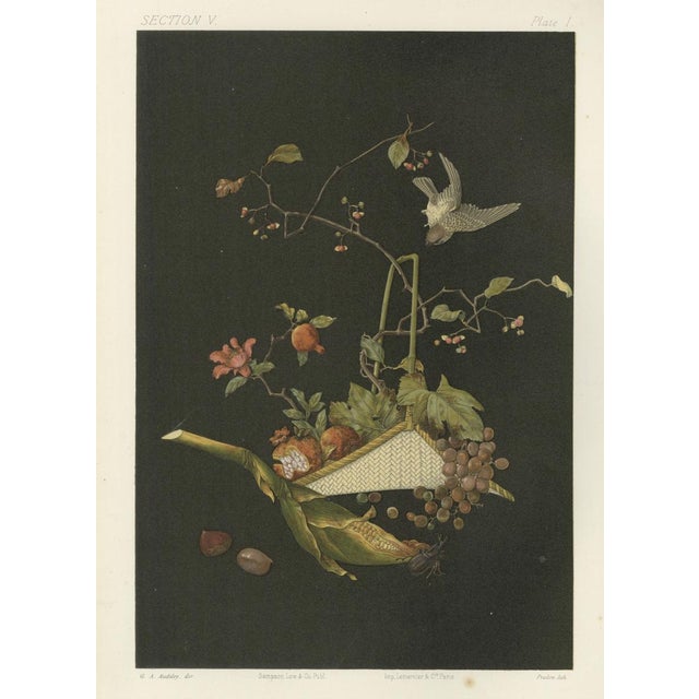 Audsleys the Ornamental Arts of Japan, 1884, Lithograph For Sale - Image 4 of 4