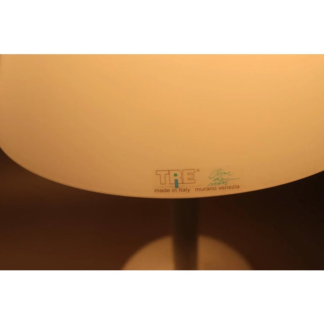 Glass Carlo Nason Murano Glass Table Lamps by Itre - a Pair For Sale - Image 7 of 13