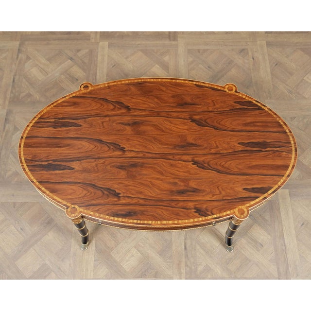 1990s Theodore Alexander Large Cocktail Table For Sale - Image 14 of 14