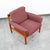 1960s Mid Century Danish Modern Lounge Chairs Set Grete Jalk France Sons Purple Teak For Sale - Image 10 of 12
