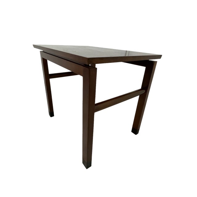 Edward Wormley for Dunbar End Tables Pair, Mahogany, C. 1960s For Sale - Image 9 of 10