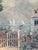 Impressionist Seaside Cottage Sailing Large Vintage Original Painting by Reynolds For Sale - Image 3 of 6