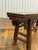 19th Century Chinese Red Lacquer Elm Spring Bench With Ruyi Spandrels For Sale In New York - Image 6 of 9