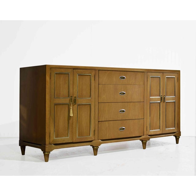 Mid-Century Modern Mid Century Modern Sideboard or Dresser by American of Martinsville For Sale - Image 3 of 11