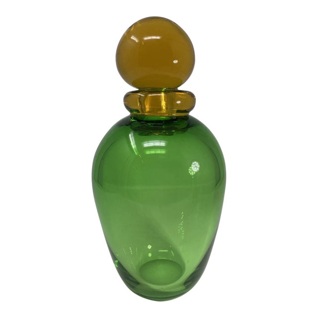 Vintage Murano Glass Vase For Sale