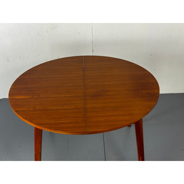 1960s Mid-Century Modern Danish Extendable Dining Table, 1950s For Sale - Image 5 of 11