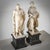 Figurative Sculptures, Late 19th Century, Alabaster, Set of 2 For Sale - Image 5 of 18