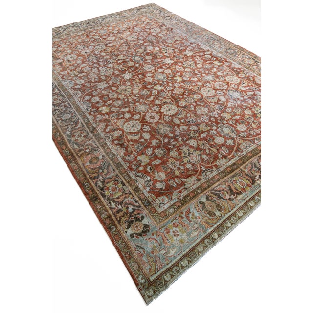 1930s Vintage Mahal Area Rug Orion For Sale - Image 5 of 18