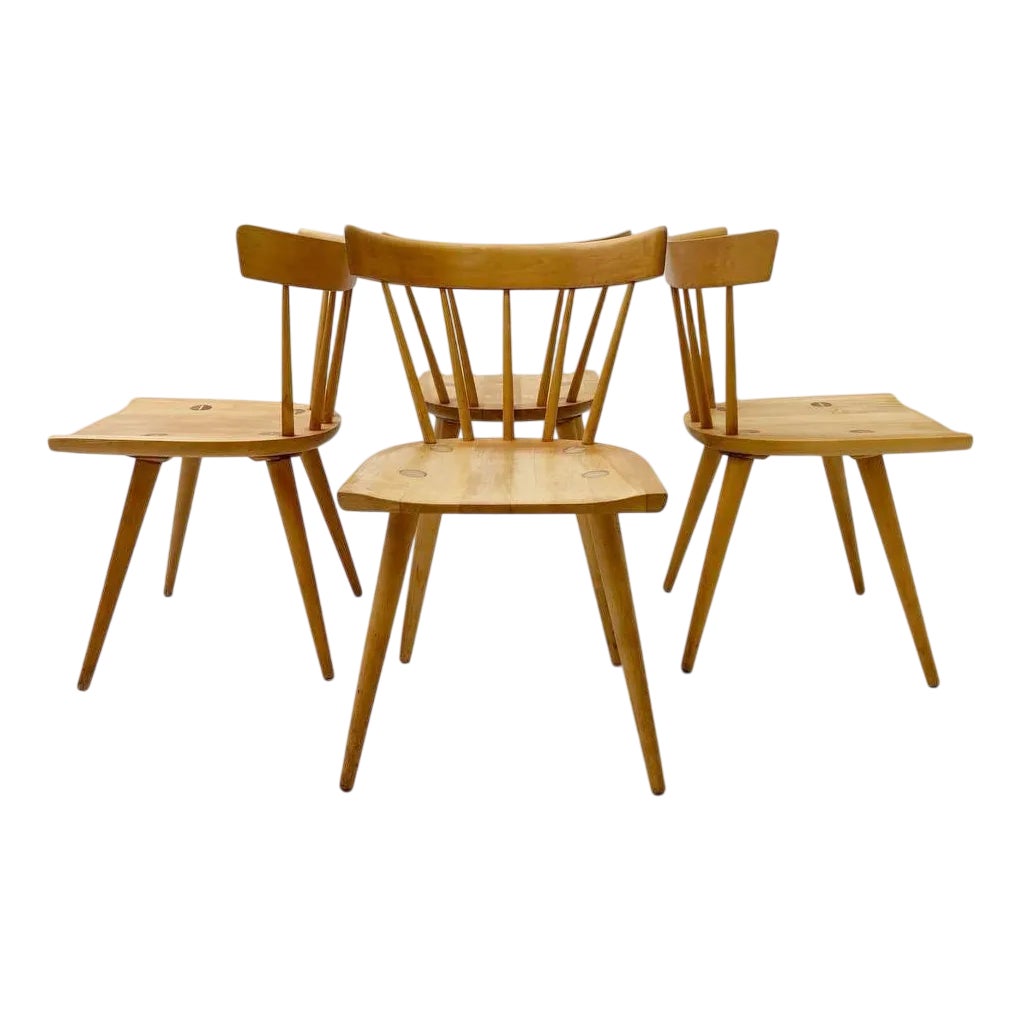 Mid-Century Stool Chair Set by Paul McCobb, 1920s, Set of 4 | Chairish