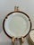 1980s Vintage Pickard Fine China Bread Plates, Set of 8, Burgundy & Gold Fan Accent For Sale - Image 5 of 12