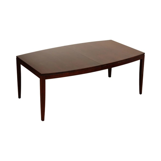 Stickley Metropolitan Collection Solid Cherry Boat-Shaped Dining Table For Sale - Image 13 of 13