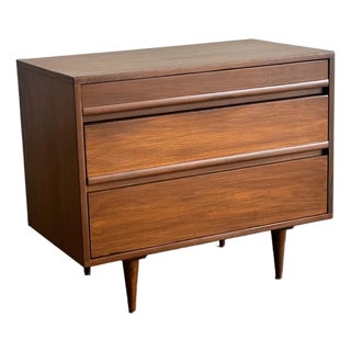 1960s Minimal Low Profile File Cabinet For Sale