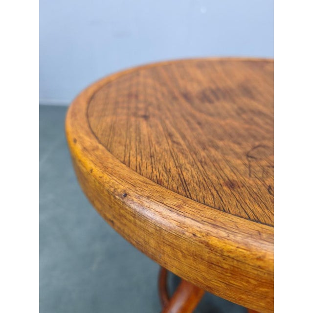Bentwood Swivel Piano Stool from Thonet, Former Czechoslovakia, 1930s For Sale - Image 6 of 12
