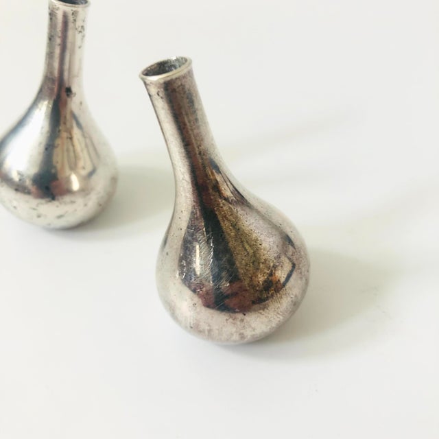 Dansk Silver Onion Tiny Taper Candle Holders by Jens Quistgaard Set