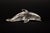 Hand-Carved Rock Crystal Dolphin For Sale - Image 4 of 6